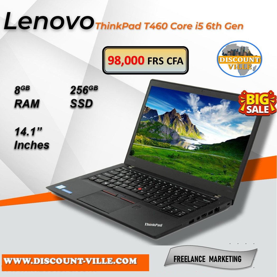Lenovo Thinkpad T460 Core i5 6th Gen