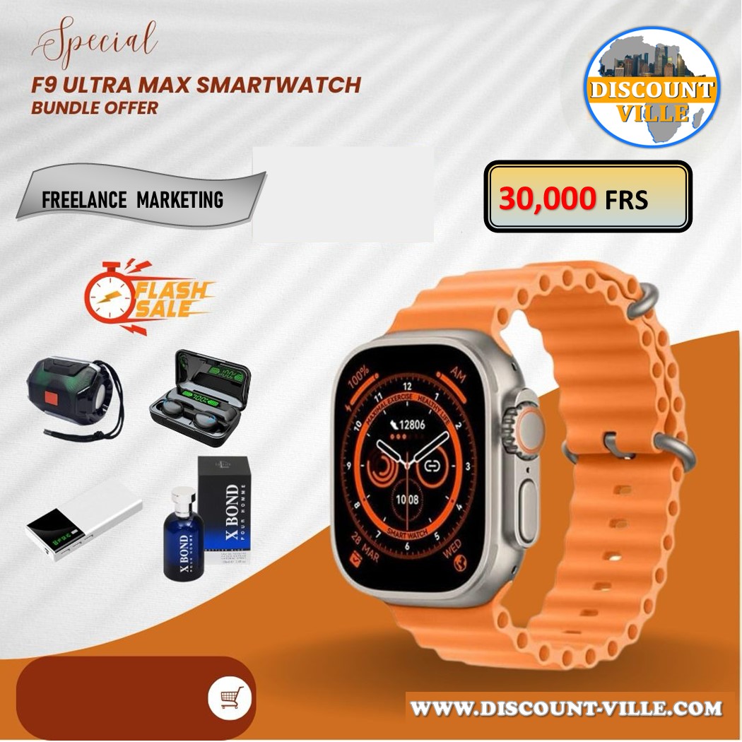 F9 SMARTWATCH (Bundle offer)